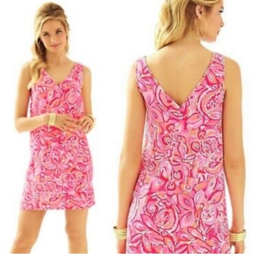 NWOT Lilly Pulitzer Dress Calissa Sleeveless V-Neck